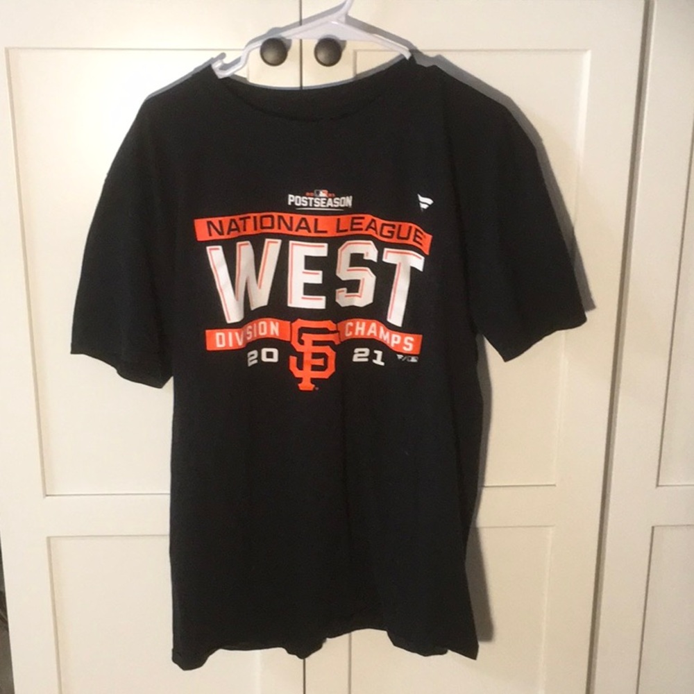 MENS FANATICS BLACK GIANTS Sports TEE XL